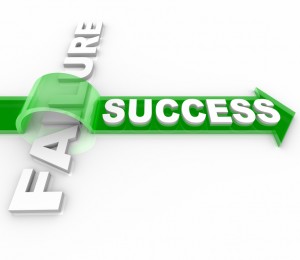 Success Vs Failure - Overcoming an Obstacle to Reach Goal