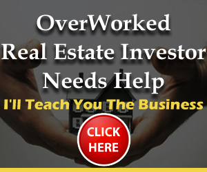 how to be a real estate investor